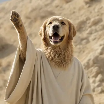 One singer from the dog choir